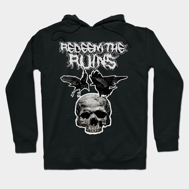 Redeem the Ruins Skull and Crows Hoodie by REDEEM the RUINS